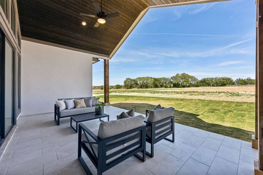 Exterior details and patio area of a home in Feathergrass, Florence (Image 30).