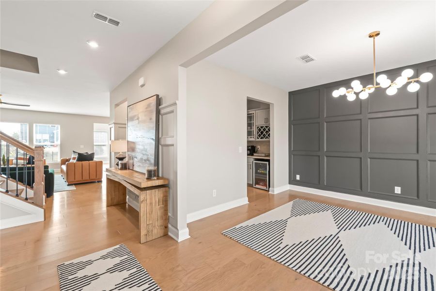 Stylish upgrades not found in other homes set this one apart. What an elegant dining room Stylish upgrades not found in other homes set this one apart. What an elegant dining room