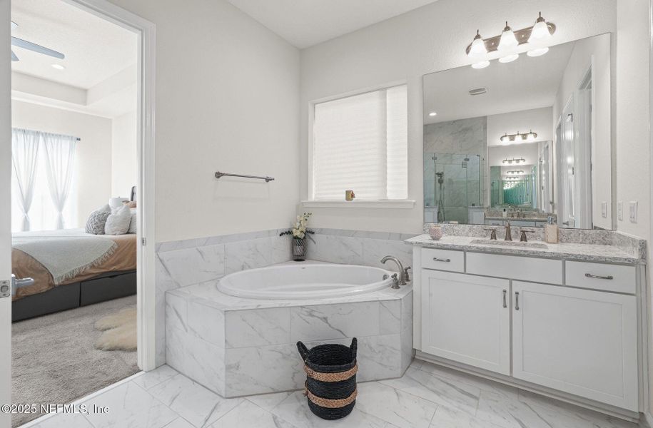 Furnished interior view inside a new home in Tamaya, Jacksonville (Image 14).