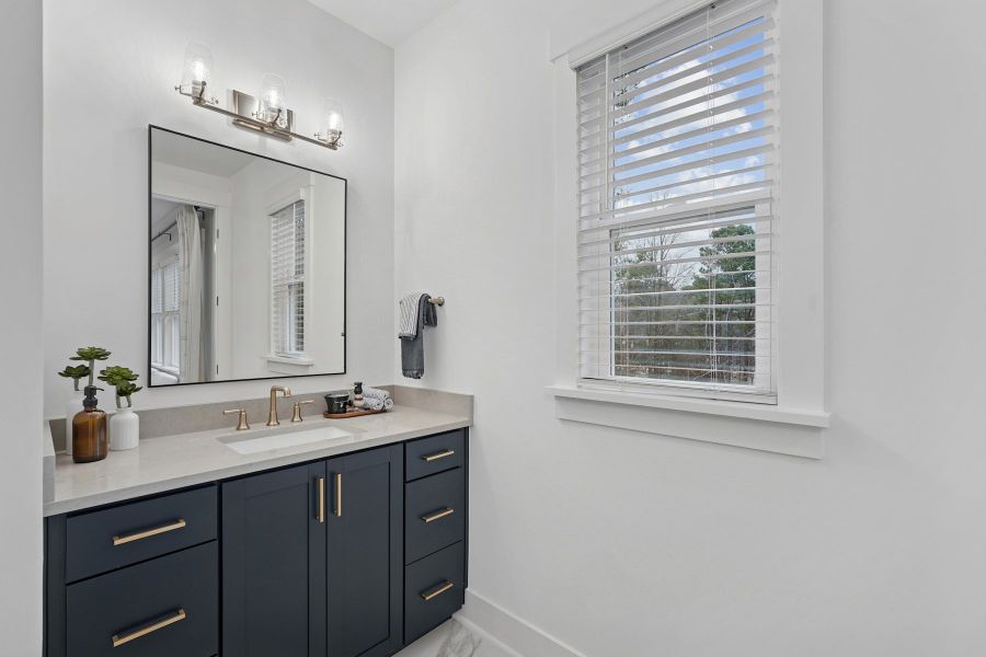 Representative furnished interior of a home built from the Ellis by Tri Pointe Homes in Summit At Homestead, Chapel Hill (Image 16).