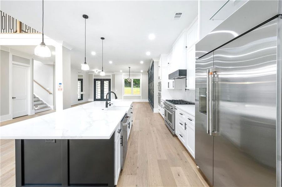 Furnished interior view inside a new home in , Buford (Image 8).