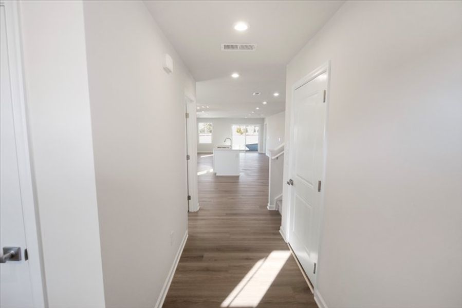 Spacious, unfurnished interior of a new home in Wren Woods 2-Story, Gray Court (Image 13).
