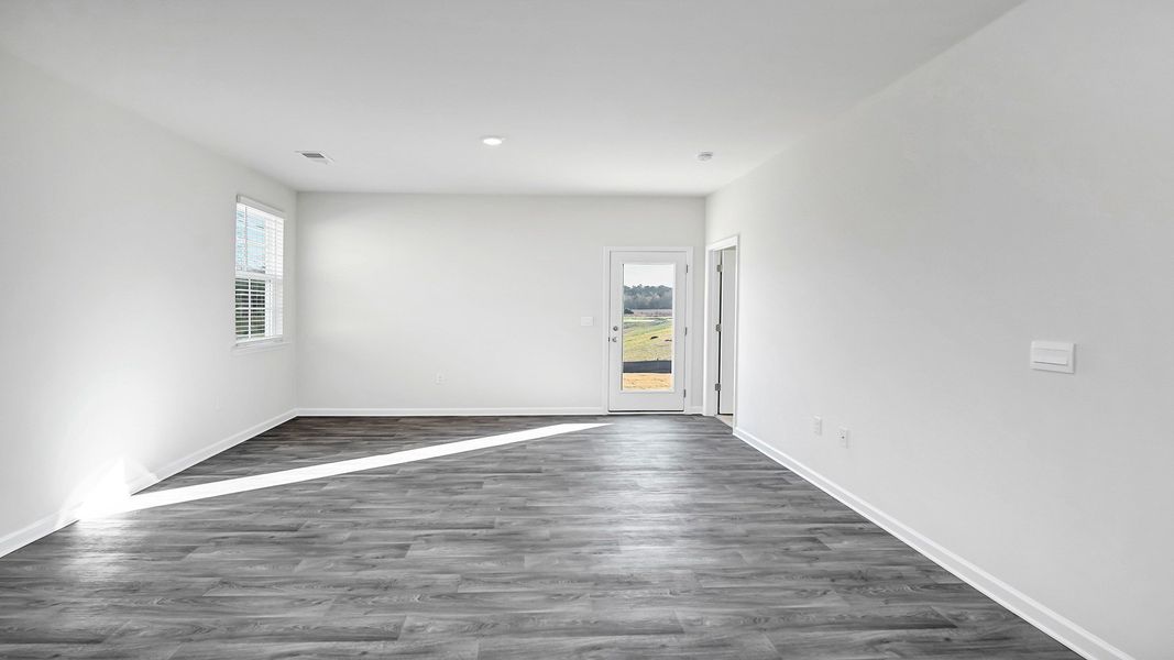 Representative unfurnished interior of a home built from the CAMERON by D.R. Horton in Mulberry Landing, Orangeburg (Image 14).