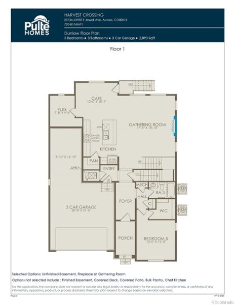 Main Floor Floorplan Main Floor Floorplan
