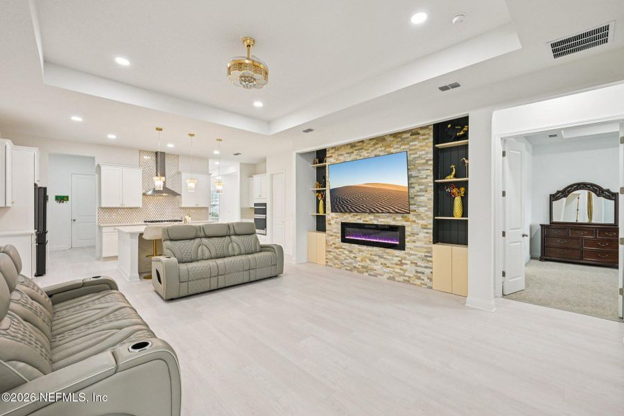 Furnished interior view inside a new home in , St. Augustine (Image 40).