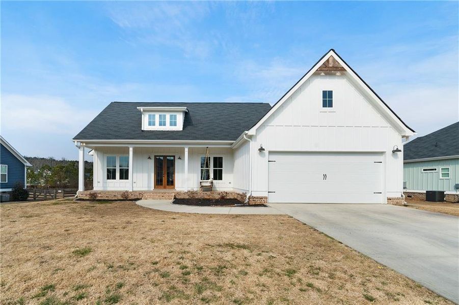 Front exterior of a new home in , Rome, GA, highlighting curb appeal (Image 20).