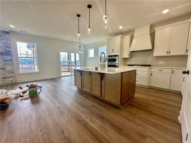 Furnished interior view inside a new home in Twin Lakes, Hoschton (Image 15).