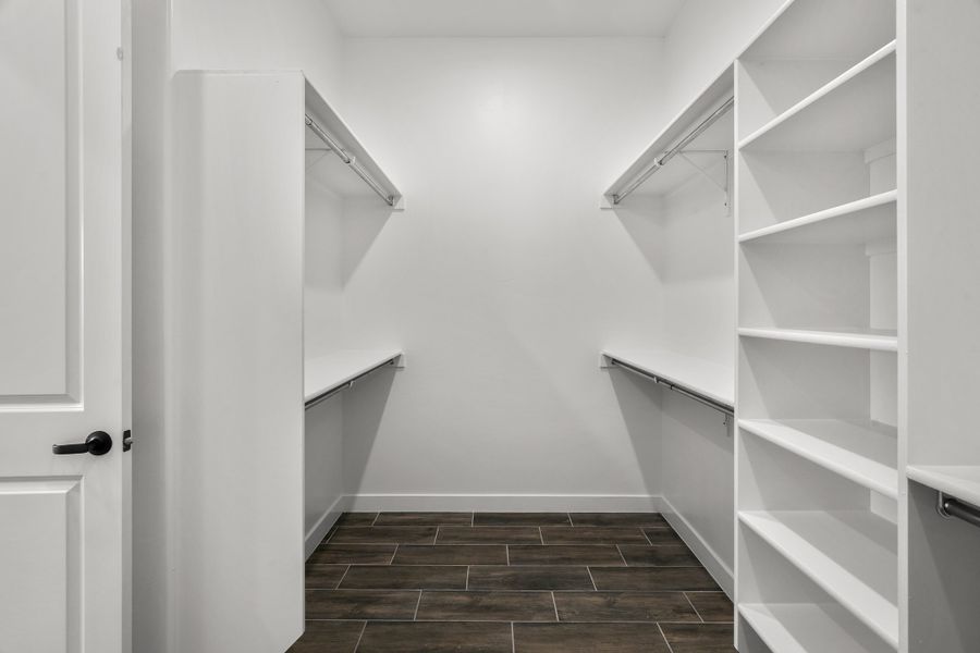 Representative unfurnished interior of a home built from the Scottsdale by LEH. Homes in Verdancia, El Paso (Image 65).