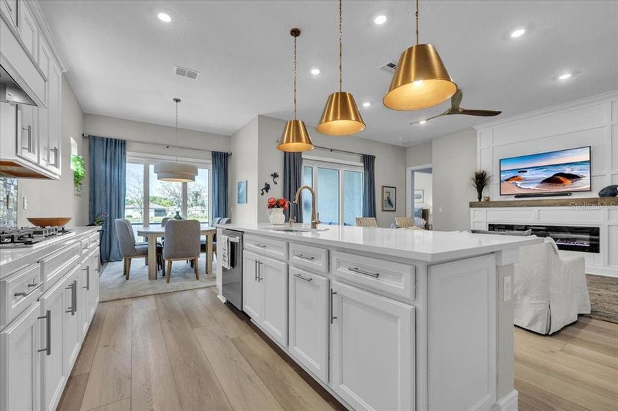 Furnished interior view inside a new home in , Parrish (Image 35).