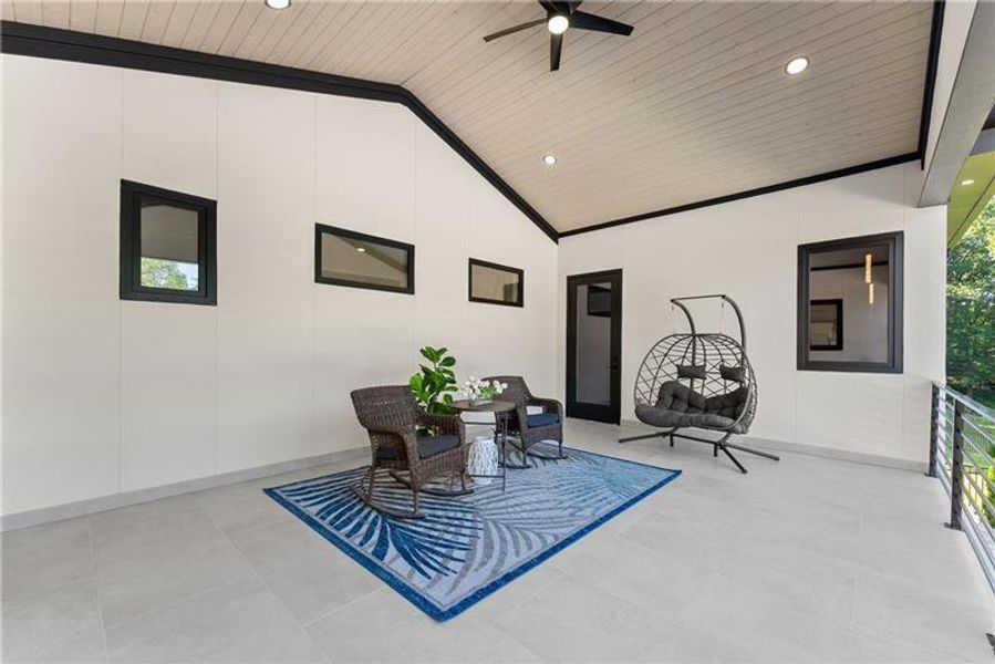 Exterior details and patio area of a home in , Lawrenceville (Image 49).
