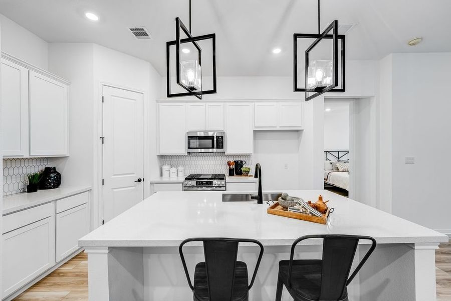 Furnished interior view inside a new home in Nolina, Georgetown (Image 5).