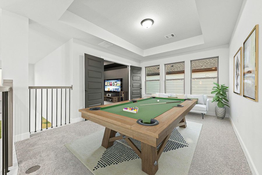 Virtually staged representative photo. Home under construction. Design selections and colors may vary.