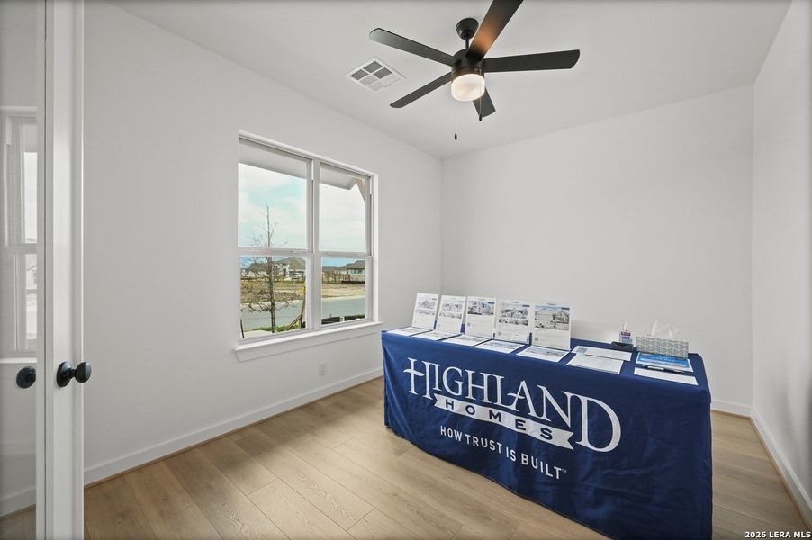 Furnished interior view inside a new home in The Crossvine, Schertz (Image 5).