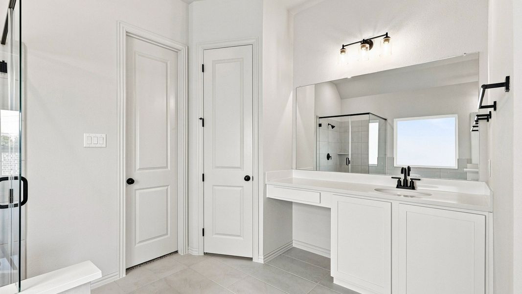 Furnished interior view inside a new home in Taylor Estates, Corinth (Image 37).