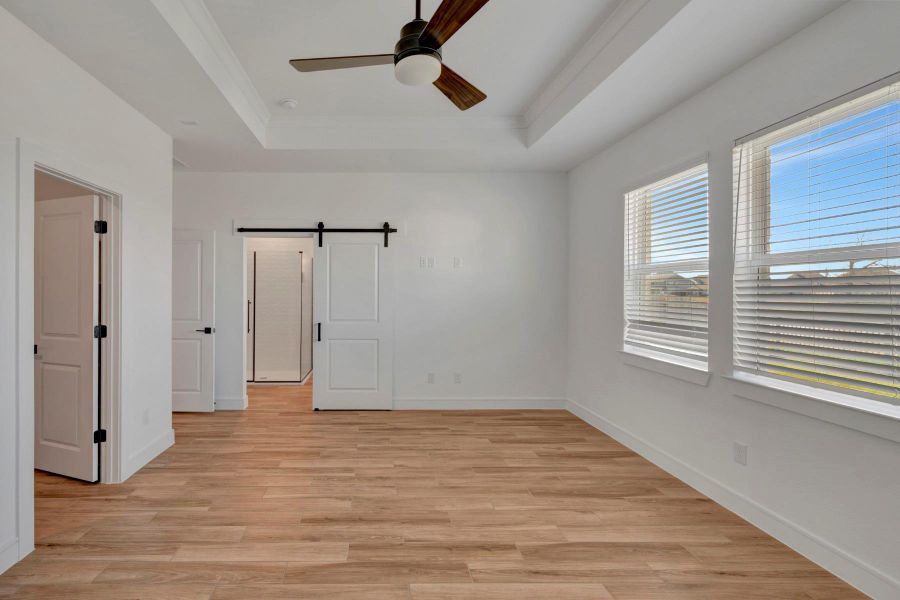 Secluded primary suite Secluded primary suite