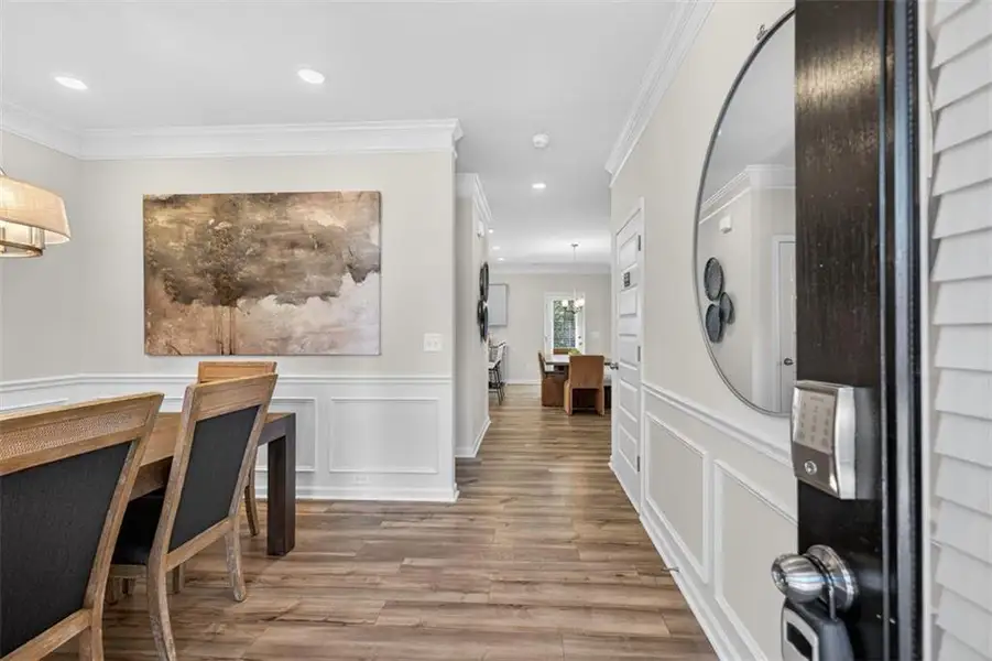 Furnished interior view inside a new home in Oakmont, Dallas (Image 30).