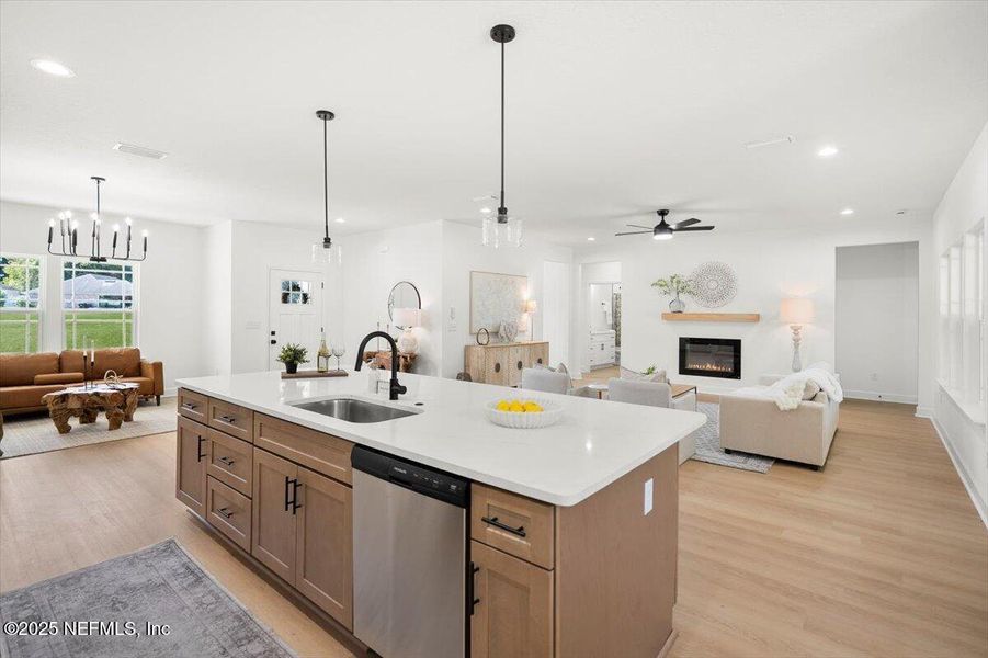 Furnished interior view inside a new home in , Keystone Heights (Image 25).