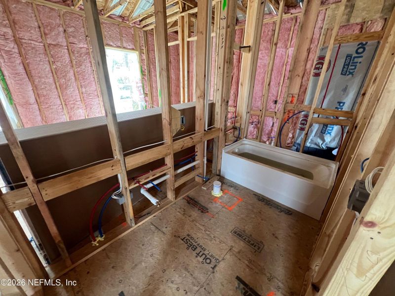 In-progress construction of a new home in , Jacksonville, FL (Image 13).