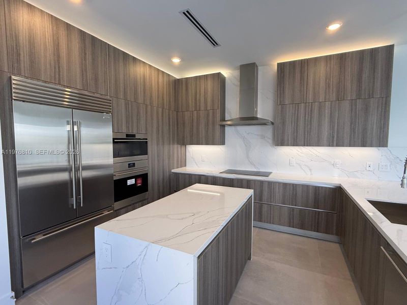 Furnished interior view inside a new home in , Miami (Image 3).