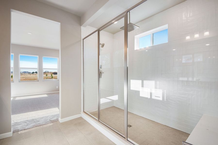 Spacious, unfurnished interior of a new home in Sterling Ranch, Littleton (Image 26). Spacious, unfurnished interior of a new home in Sterling Ranch, Littleton (Image 26).