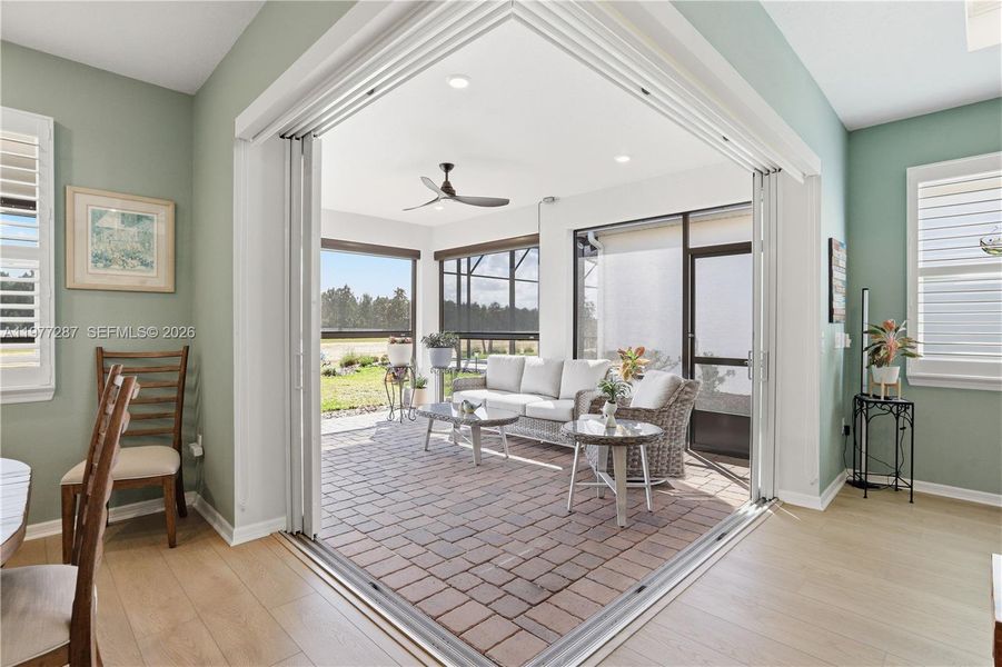 Furnished interior view inside a new home in Del Webb Minneola, Minneola (Image 30).
