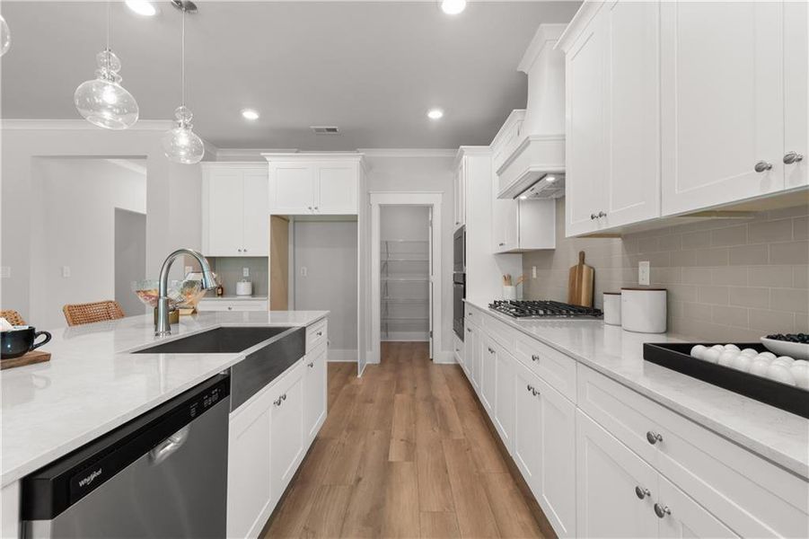 Furnished interior view inside a new home in Brush Arbor, McDonough (Image 21).