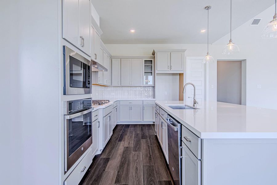 Furnished interior view inside a new home in WaterStone, Montgomery (Image 4). Furnished interior view inside a new home in WaterStone, Montgomery (Image 4).