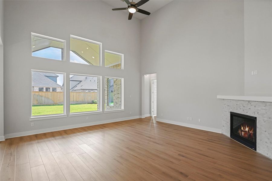 Spacious, unfurnished interior of a new home in Bridgeland 80′, Cypress (Image 19). Spacious, unfurnished interior of a new home in Bridgeland 80′, Cypress (Image 19).