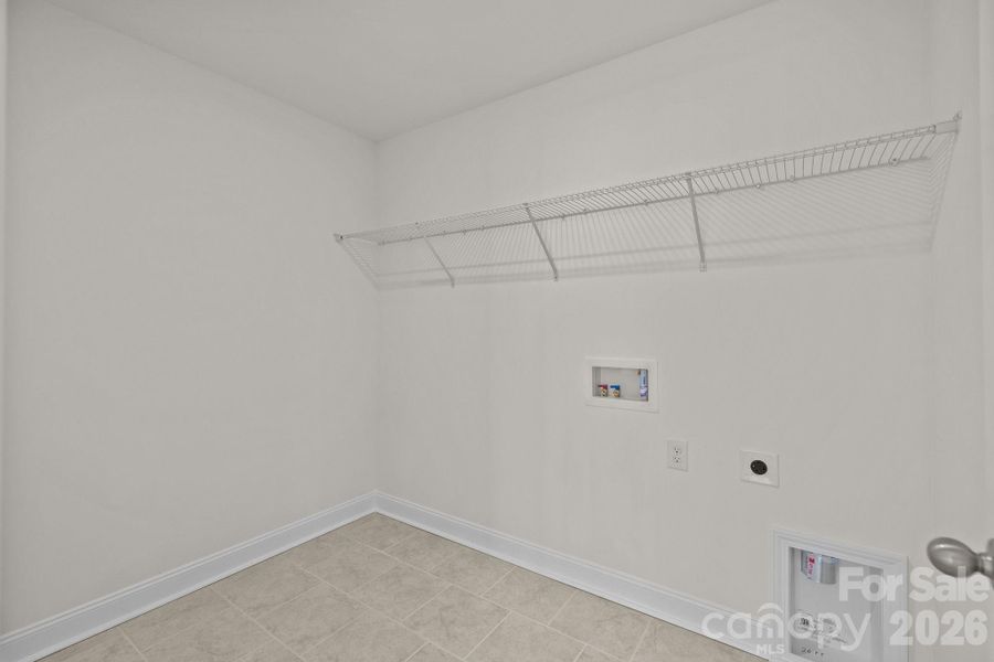 Laundry RoomPhotos are representative and may not reflect the exact home, finishes, or features.