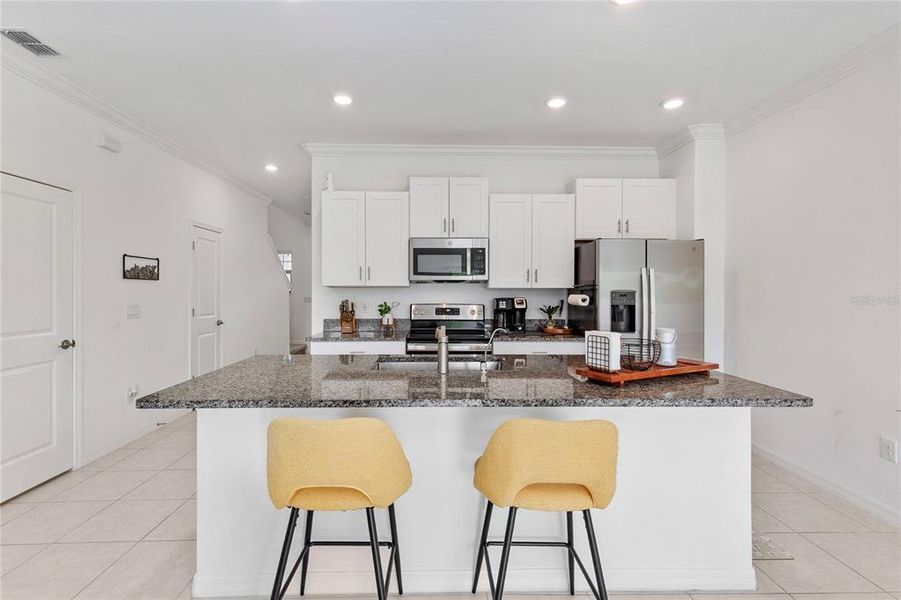 Furnished interior view inside a new home in , Land O' Lakes (Image 9). Furnished interior view inside a new home in , Land O' Lakes (Image 9).