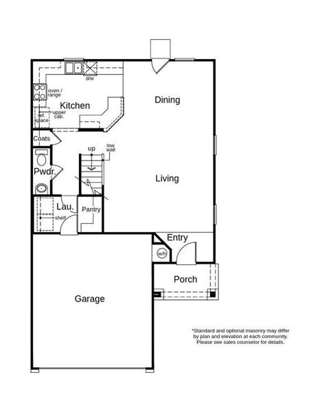 This floor plan features 3 bedrooms, 2 full baths, 1 half bath, and over 1,900 square feet of living space.