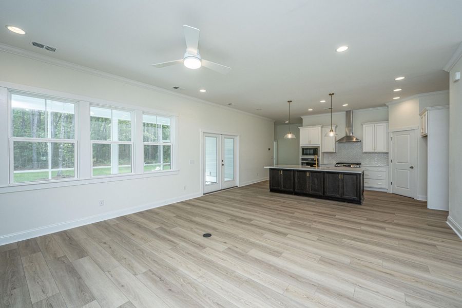Spacious, unfurnished interior of a new home in , Awendaw (Image 18).