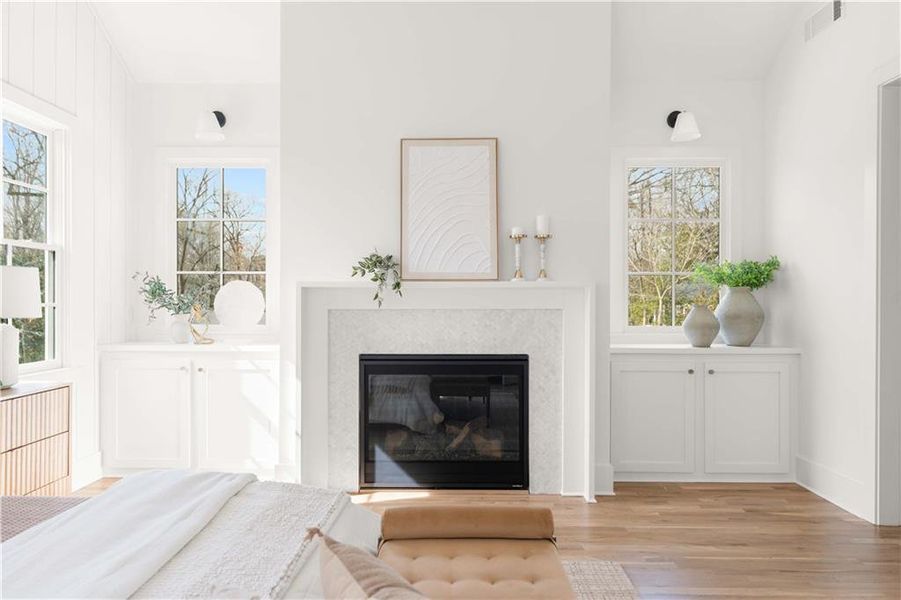 Furnished interior view inside a new home in , Atlanta (Image 42). Furnished interior view inside a new home in , Atlanta (Image 42).