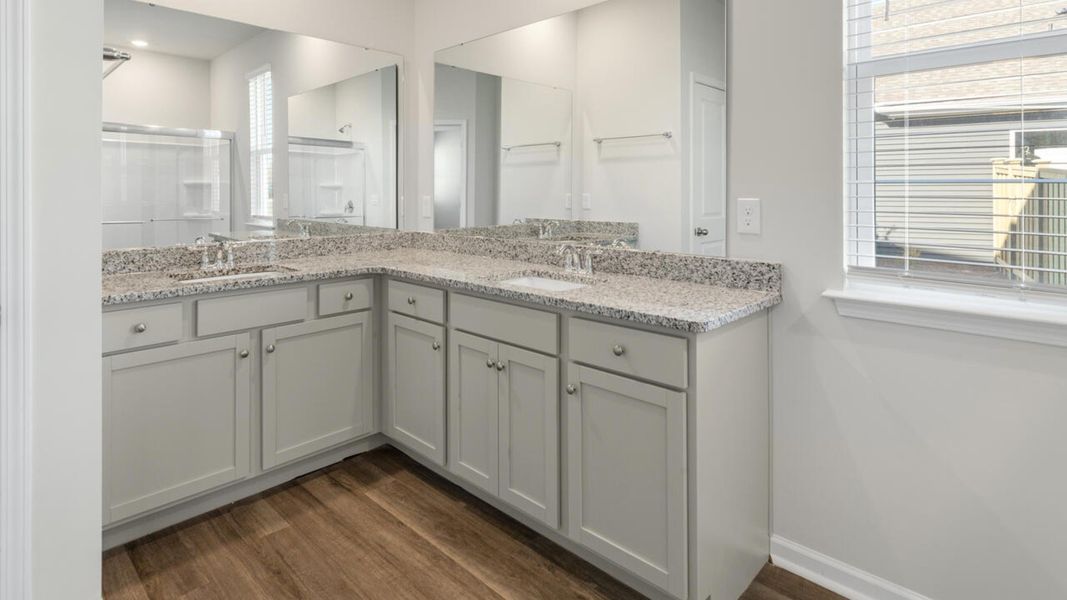 Furnished interior view inside a new home in The Preserve at Tidewater, Sneads Ferry (Image 10).
