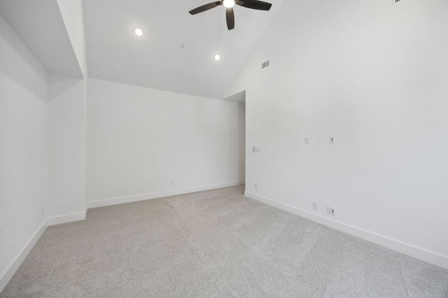 Spacious, unfurnished interior of a new home in Newman Village Townhomes, Frisco (Image 33).