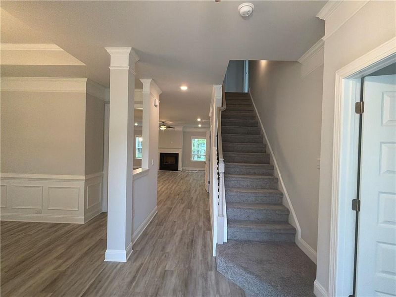 Spacious, unfurnished interior of a new home in Tuscany Hills, Douglasville (Image 24).
