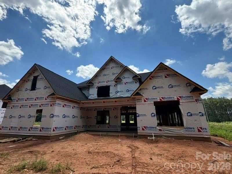 In-progress construction of a new home in , Monroe, NC (Image 12).