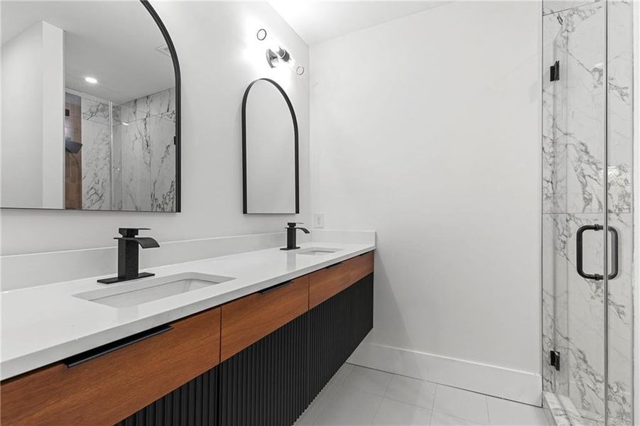 Furnished interior view inside a new home in , Atlanta (Image 4).