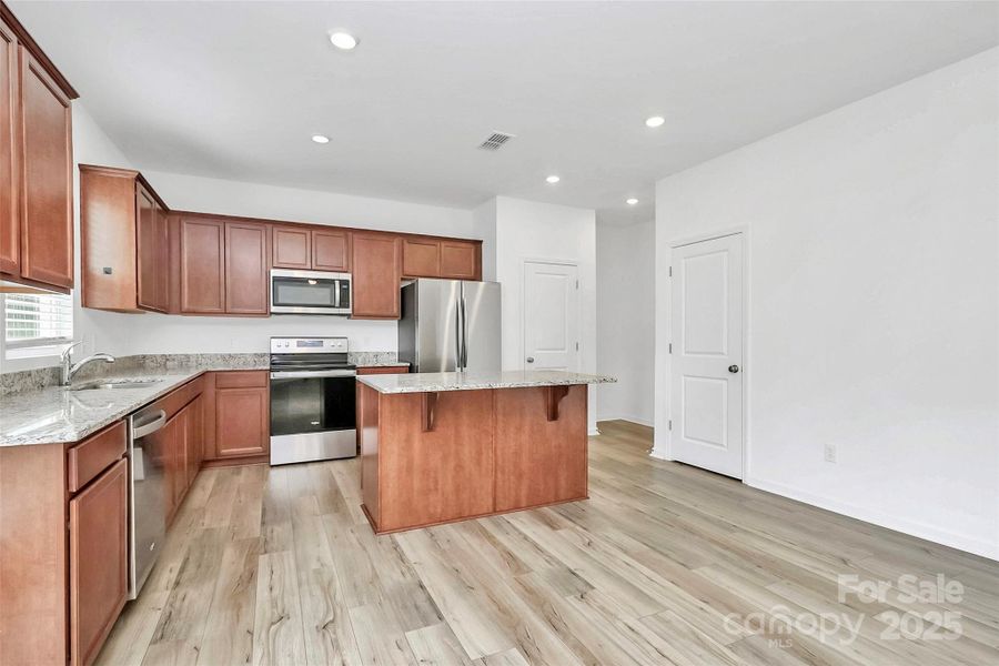 Furnished interior view inside a new home in Sunbriar, Charlotte (Image 4).