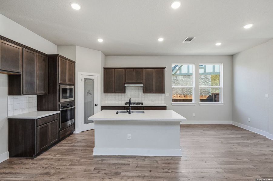 Furnished interior view inside a new home in Stillwater Ranch, San Antonio (Image 18).