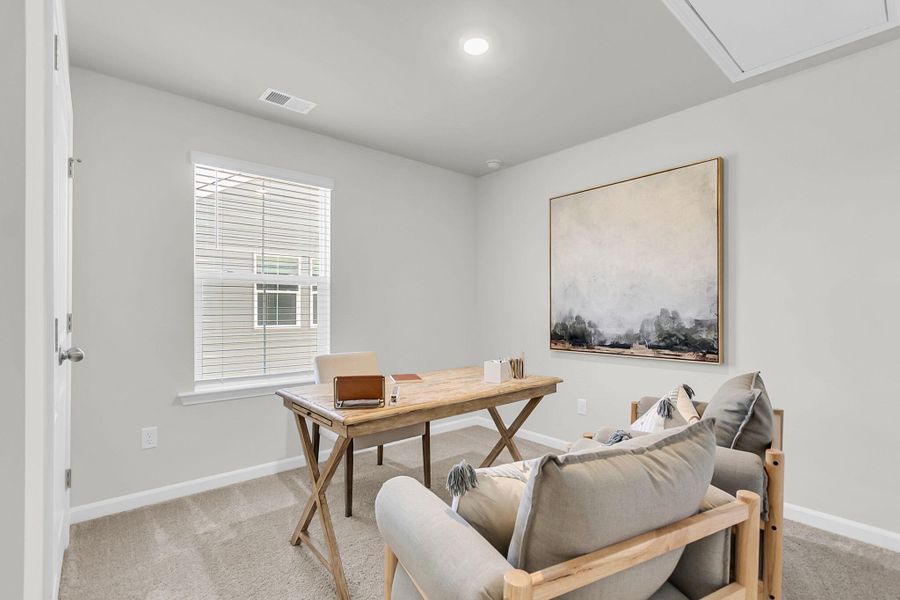Furnished interior view inside a new home in Wildcat Chase, Summerville (Image 38).