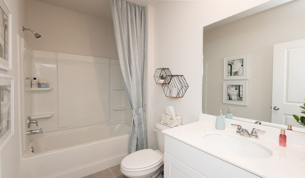 Furnished interior view inside a new home in Hawthorne Station, College Park (Image 8).