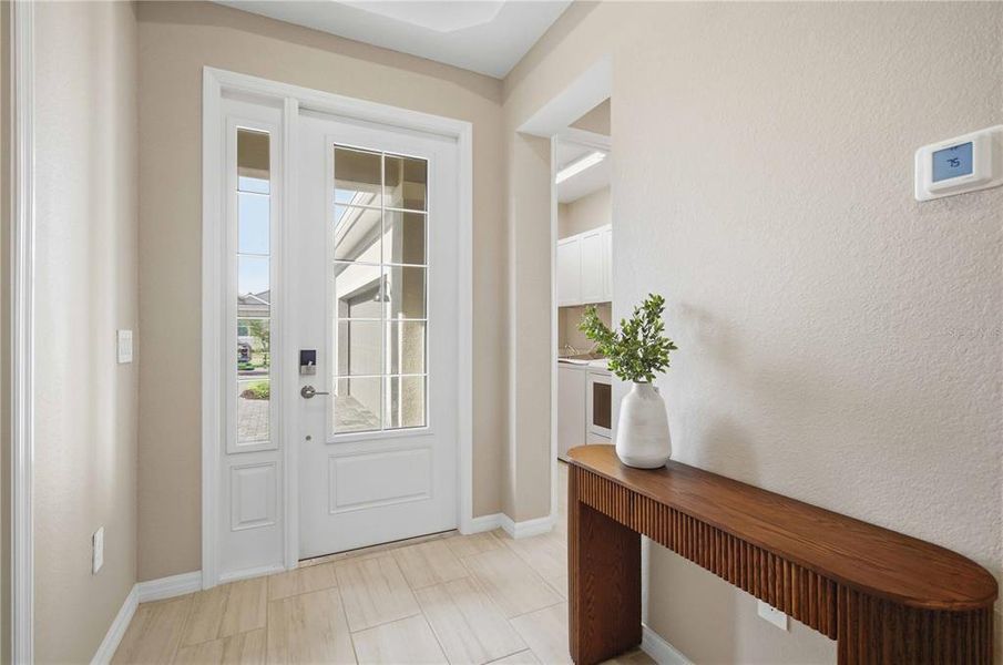 Furnished interior view inside a new home in Calusa Country Club, Lakewood Ranch (Image 5).