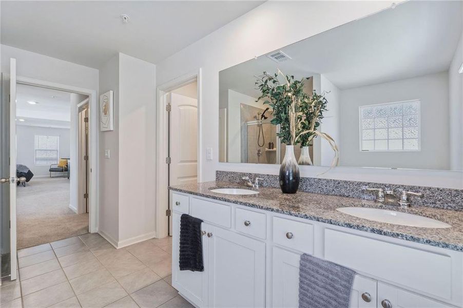 Furnished interior view inside a new home in , Fairburn (Image 31).