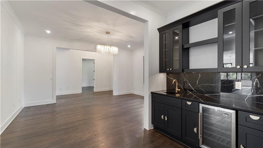 Furnished interior view inside a new home in , Marietta (Image 10).