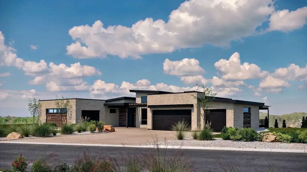 Representative exterior photo of a completed home built from the Aspen by Work Shop Colorado in Signature at Crystal Valley, Castle Rock, CO (Image 1). Representative exterior photo of a completed home built from the Aspen by Work Shop Colorado in Signature at Crystal Valley, Castle Rock, CO (Image 1).