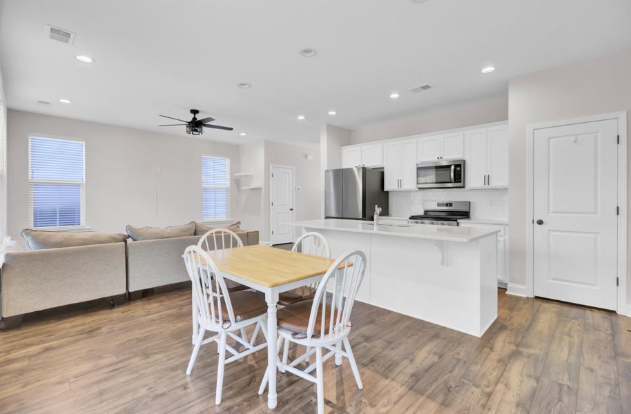 Furnished interior view inside a new home in , Goose Creek (Image 7).