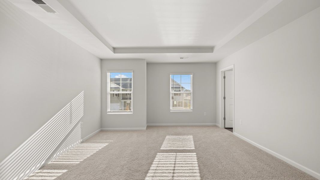 Representative unfurnished interior of a home built from the Somerset by D.R. Horton in Highland Hills, Graniteville (Image 15).