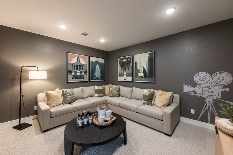 Representative furnished interior of a home built from the Camden by Tri Pointe Homes in Evergrove, Richmond (Image 31). Representative furnished interior of a home built from the Camden by Tri Pointe Homes in Evergrove, Richmond (Image 31).