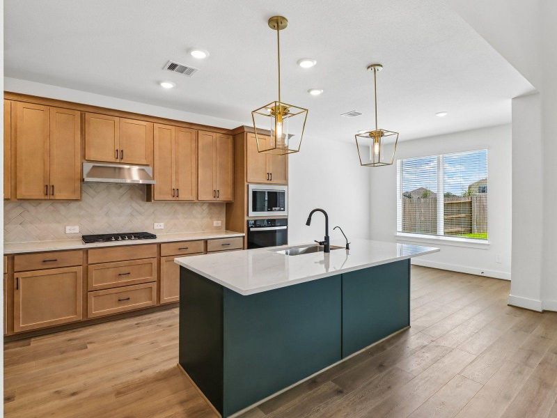 Furnished interior view inside a new home in Kingdom Heights, Rosenberg (Image 14).